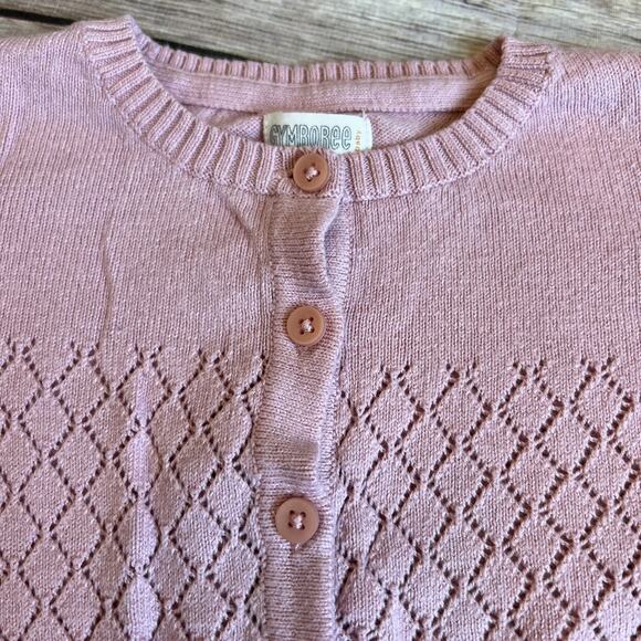 Gymboree Pink Cardigan Sweater - Picture 3 of 8